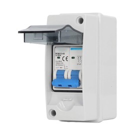 Waterproof Circuit Breakers Din Rail Mount Disconnect Switch with Distribution Box for Solar Off Grid System