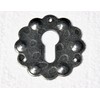 UHRIG 2x Wrought Iron Rosette for PZ Lock Forged Steel