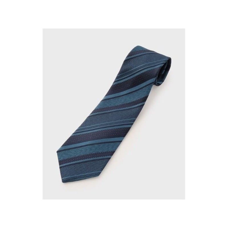 TAKEO KIKUCHI Necktie Made in Japan Shadow Stripe Silk Tie