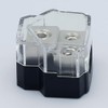 Sinllannd 2 Way Power Distribution Block Zinc Alloy Car Audio