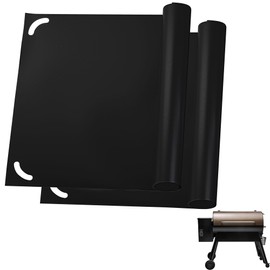 Vekclit 2 Pack Drip Tray Liner Compatible with Traeger Grills Pro 34, Grill Accessories for Traeger Grills Pro 34, Non-Stick Reusable