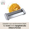Marcato Atlas Stainless Steel 150 Chitarra Attachment, Silver