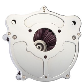 High-Performance Air Filter Cleaner for Harley Davidson Dyna FXDLS (2017), Softail (2016-2017), Touring (2008-2016), and Trike (2008-2016) Models Red