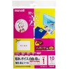 maxell C98691-10A Glossy Paper for Inkjet Printers, Addressing/Labels, A4, Free