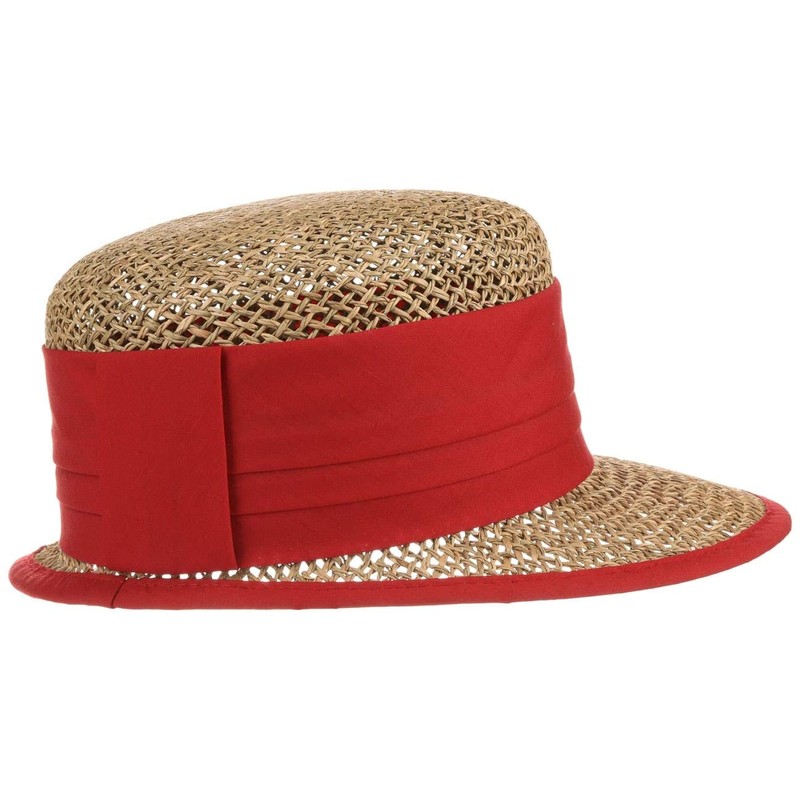 Seeberger Beach Summer Straw Cap Sun Cap Beach Cap (One