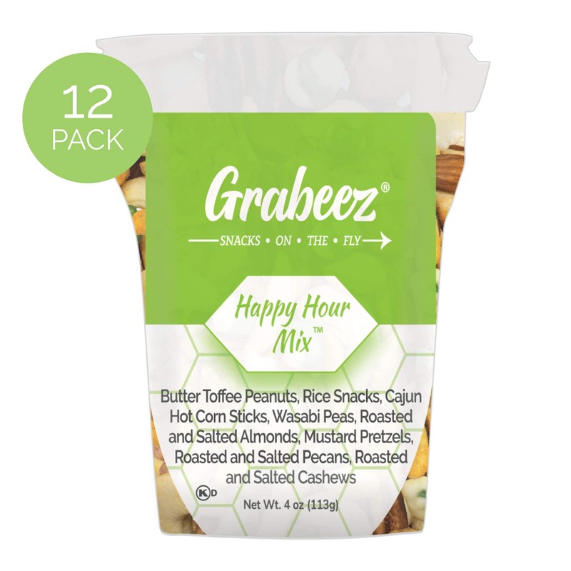 Happy Hour Mix Grabeez, 4oz, 12-count