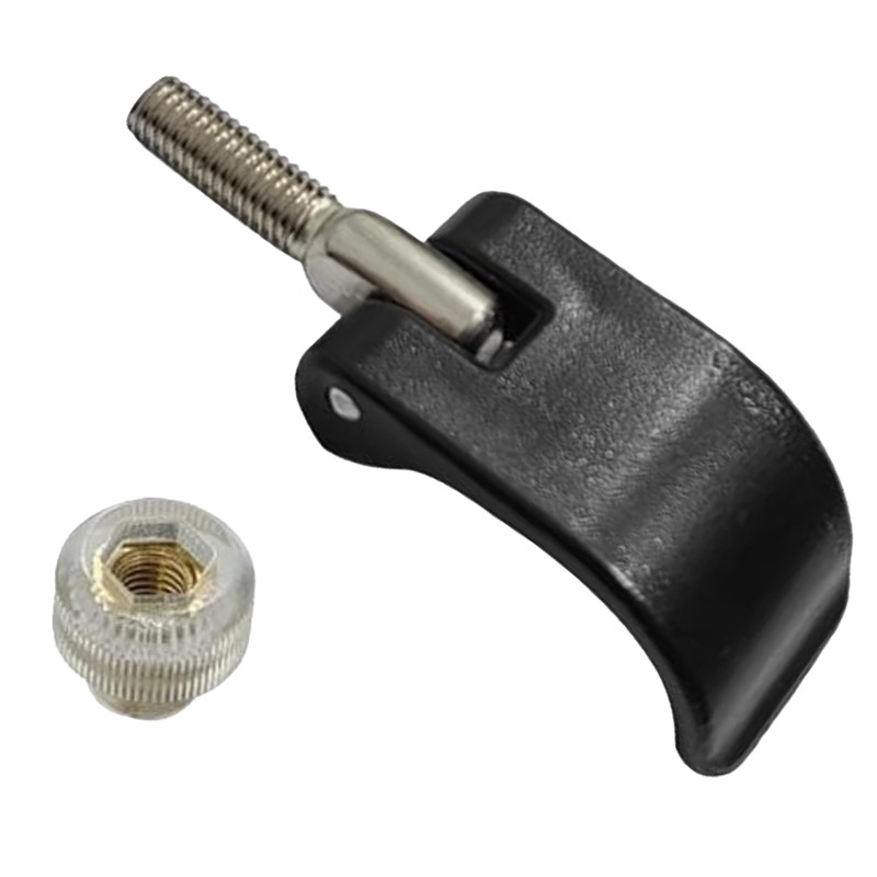 Ultralight Pole clamp with nut Screws & Installation Tool for