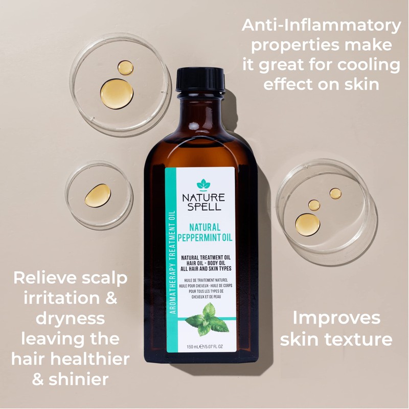 Nature Spell, Peppermint Body Care Oil 150 ml