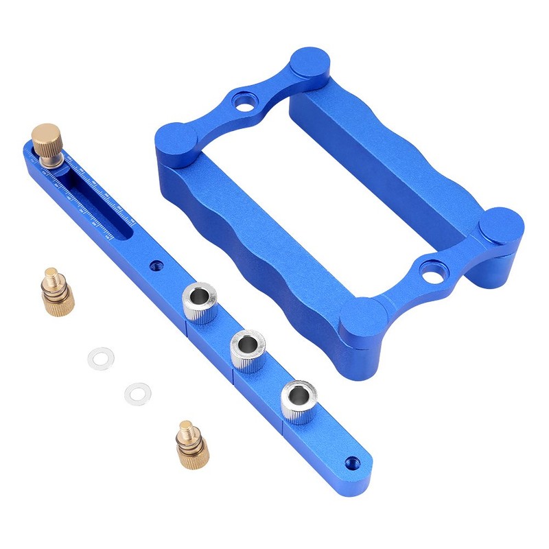 Self Centering Dowelling Jig, 6/8/10mm Wood Dowel Hole Drilling Guide