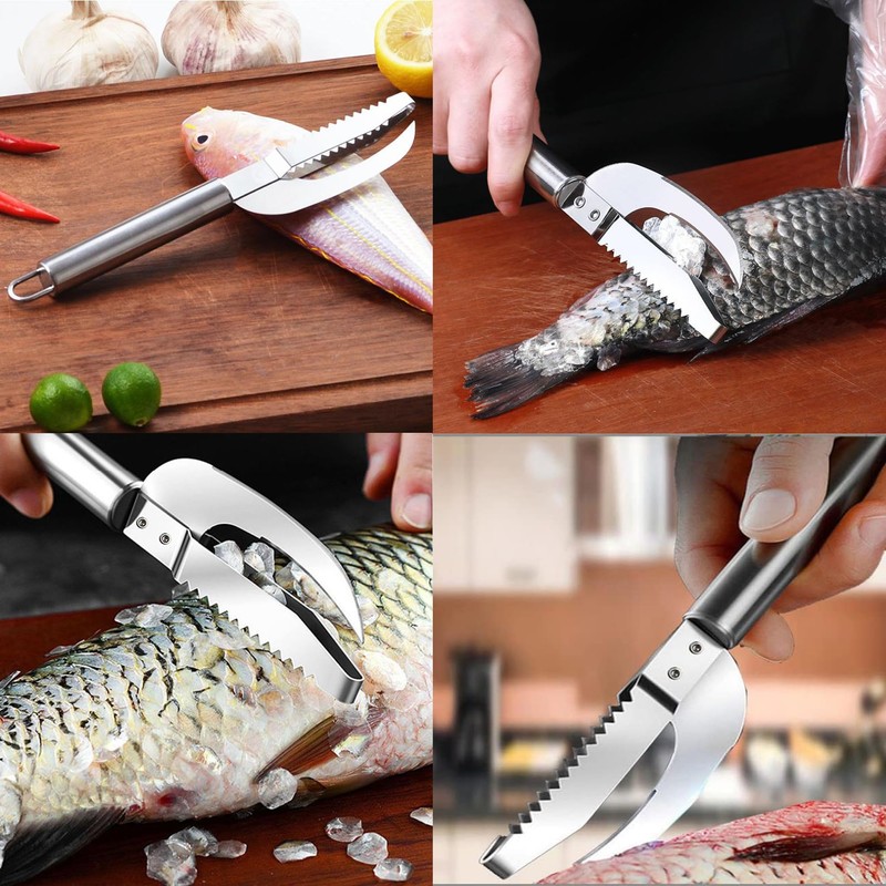 Little SyoheStainless steel fish scale knife, plane fish maw knife,