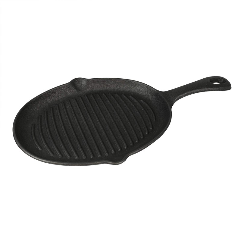 Jim Beam JB0159, Heavy Duty Construction, Pre Seasoned Cast Iron
