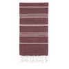 Cacala PES-CEP-Burgundy Bath Towels, 37" x 71"