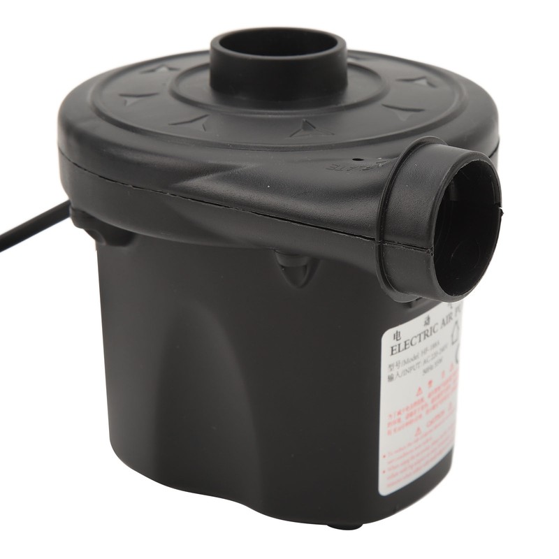 Electric Air Pump Portable Quick Fill Air Mattress Pump with