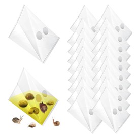 ZPSCXQ 20Pcs Slug Traps for Garden Nematodes for Slugs Disposable Slug Trap No Poison Pet and Child Safe Slug Pellets Alternative Nematodes for Slugs and Snails Snail Traps