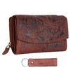 Chunkyrayan P GB-6 Genuine Leather Women's Wallet High-Quality Vintage RFID