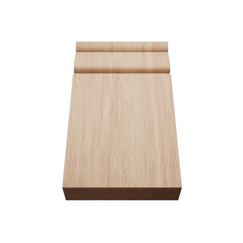 3 3/4"W x 6 1/2"H x 1"P Americraft Solid Hardwood