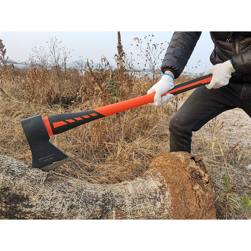 Chopping Axe, Hand Axe, Camp Hatchet for Splitting Kindling and