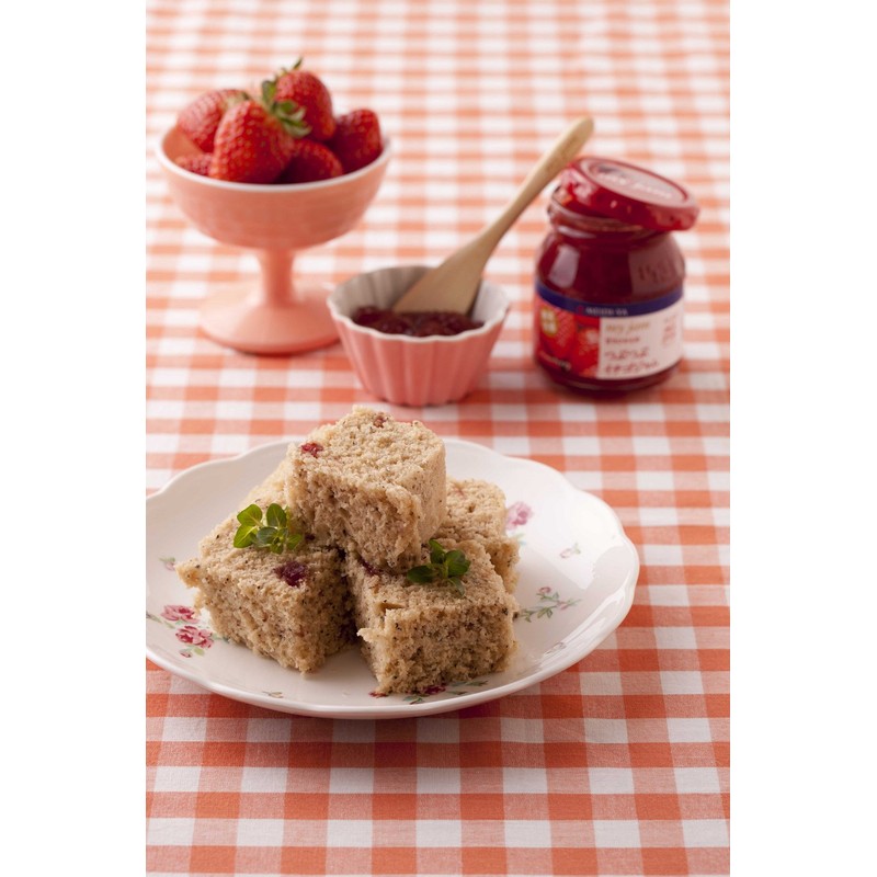 Meijiya Fruit Jam Crushed Strawberry Jam, 12.0 oz (340 g)