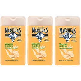 Le Petit Marseillais Shower Gel Extra Mild Lemon Verbena and 250 ml Pack of 3
