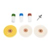 7Pcs Hard Metal Scratch Removal Buffing and Polishing Pads Set