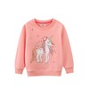 HSTiSan Toddler Girls Cotton Sweatshirt Pullover Sweater Little Kids Long