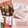 PATIKIL Letter F Inventory Labels, 1 Inch Capital Letter Stickers