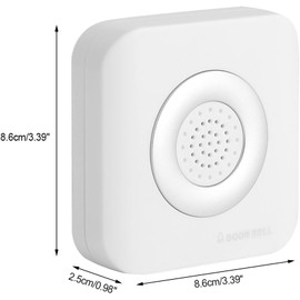 CYTGOUPER Doorbell, DC 12V Wired Doorbell Chime, 4 Core Door Chime for Wired Doorbell Home Safety Doorbell Doorbell Chimes
