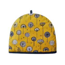 Tea Cosy Teapot Cover Warmer for Small Medium Large Tea Pot Cosies 6 Cups Insulated Novelty 35x27x3 cm Large Funny Gift Birthday Christmas Kitchen Home Gift Retro Meadow