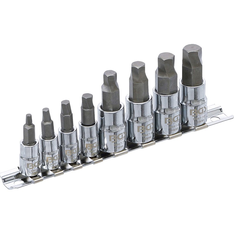 BGS 6847 Schraubenausdreher-Satz | 8-TLG. | Antrieb 6,3 mm für