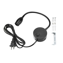 Black Durable Adjustable Bedside LED Light Lamp for Hotel Bedroom 50~240V