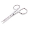 Tijeras Curvas Microdentadas de Acero Inoxidable para Uñas