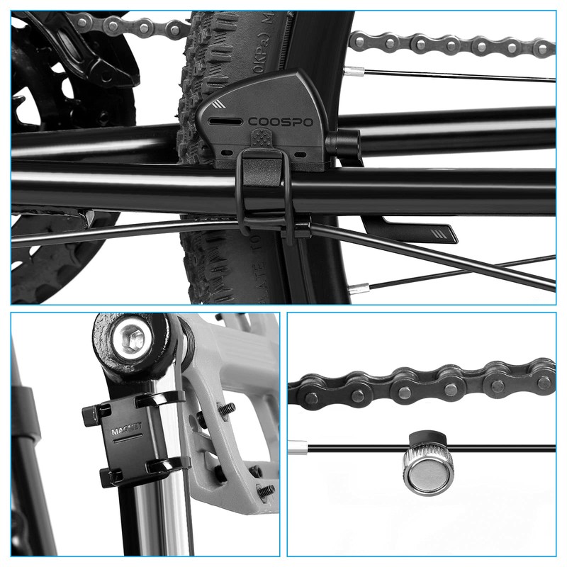 COOSPO Cycling Speed & Cadence Sensor, Speed Sensor, Cadence Sensor,