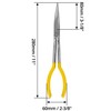 QWORK® Long Reach Needle Nose Pliers, Long Reach Electronics Pliers,