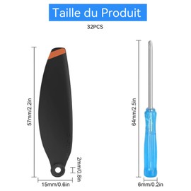 Xiciki 32 Pieces Propellers for DJI Mini 2 SE Low Noise Accessories for Drone Compatible with DJI Mini 4K/Mini 2 SE/Mini 2/Mini SE Replacement Propellers