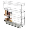 OCG 4-Tier Pull Out Kitchen Cabinet Spice Rack Holder Shelves