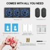 CallToU Hearing Impaired Doorbell with Strobe Light & 55 Melodies,