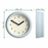 Jones Clocks® Fuze wall clock | Small round clock |