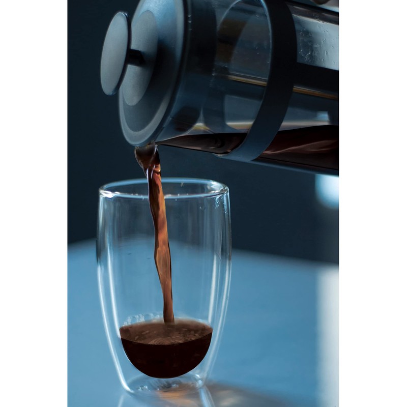 Fino French Press Coffee Maker, Brews Up to 3 Servings,