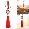 Buddha Decor Rosewood Statue Pendant Lucky Car Interior Decoration for
