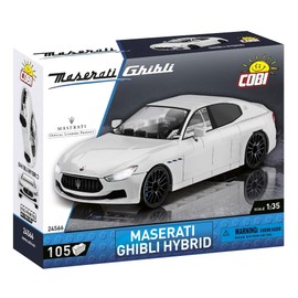 BRICKCOMPLETE COBI Set of 2: 24566 Ghibli Hybrid & 24569 Levante GTS