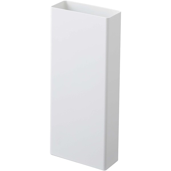 Yamazaki 5387 Magnetic Flooring Wiper Stand, White, Approx. 4.3 x 2.0 x 10.2 inches (11 x 5 x 26 cm), Tower, Floating Storage, Easy Installation