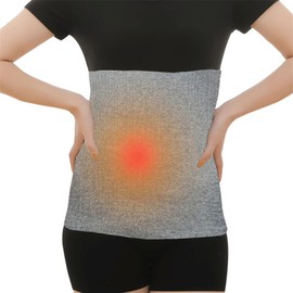 Yingqible Women's Belly Band, Men's Short Length, Warm, Cold and Cooling Protection, Soft to the Touch, For Pregnant Women, Warm, Yoga, Not Stuffy, Unisex, Spring, Summer, Autumn, Winter, Gift,, gray (dark gray)