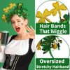 Soochat St. Patrick's Day Headbands Shamrock Headband Green Clover Hair