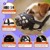 Dog Muzzle，Anti Biting and Stop Chewing，Drinking and Breath Free， Soft