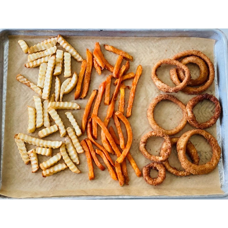 Frieling Unbleached Parchment Paper, Reusable Double-Sided Non-Stick Silicone Coating, Pre-Cut