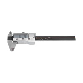 Precision Stainless Steel 3 Cr13 Vernier Caliper 0-75mm, 0.01mm Accuracy, with Storage Box for Industrial Measurements