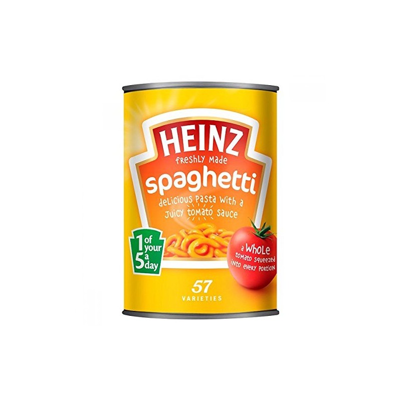 Heinz Spaghetti in Tomato Sauce Large Size 400g