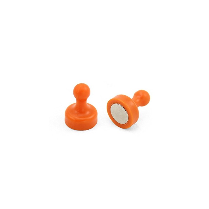 High Power Orange Skittle Magnet for Fridge, Office, Whiteboard, Noticeboard,