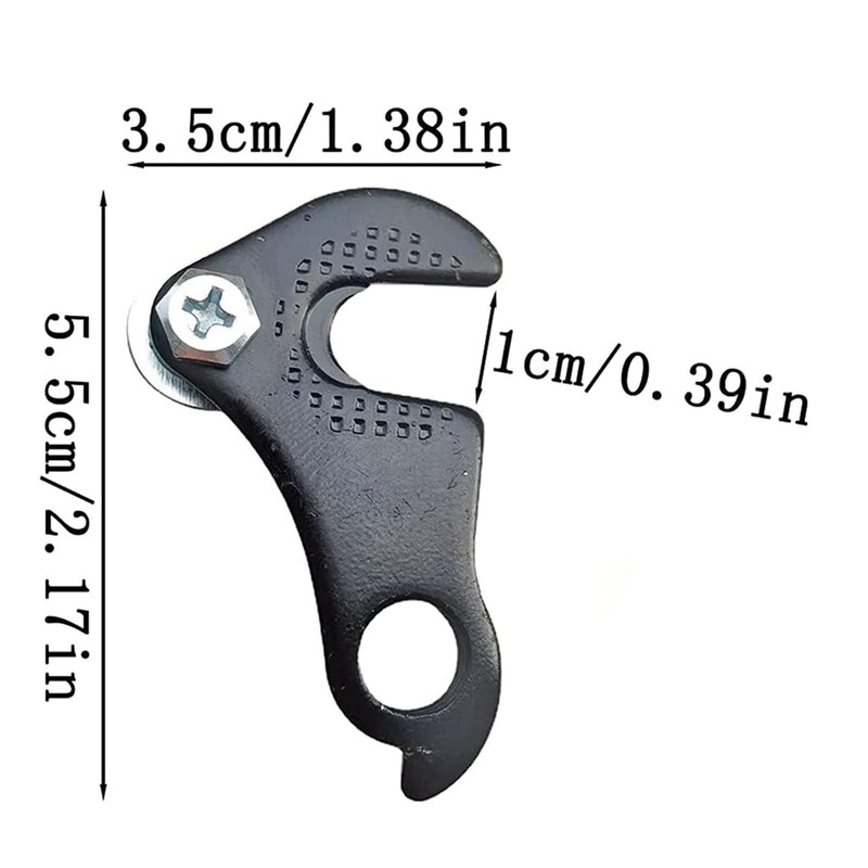 Rear Tail Hanger,Aluminium Alloy Rear Derailleur Hanger Dropout Lug Pull