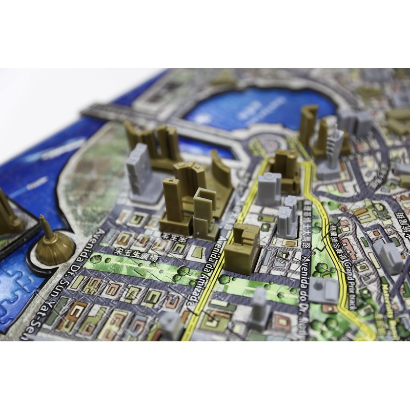 4D Cityscape 4D Macau China Puzzle